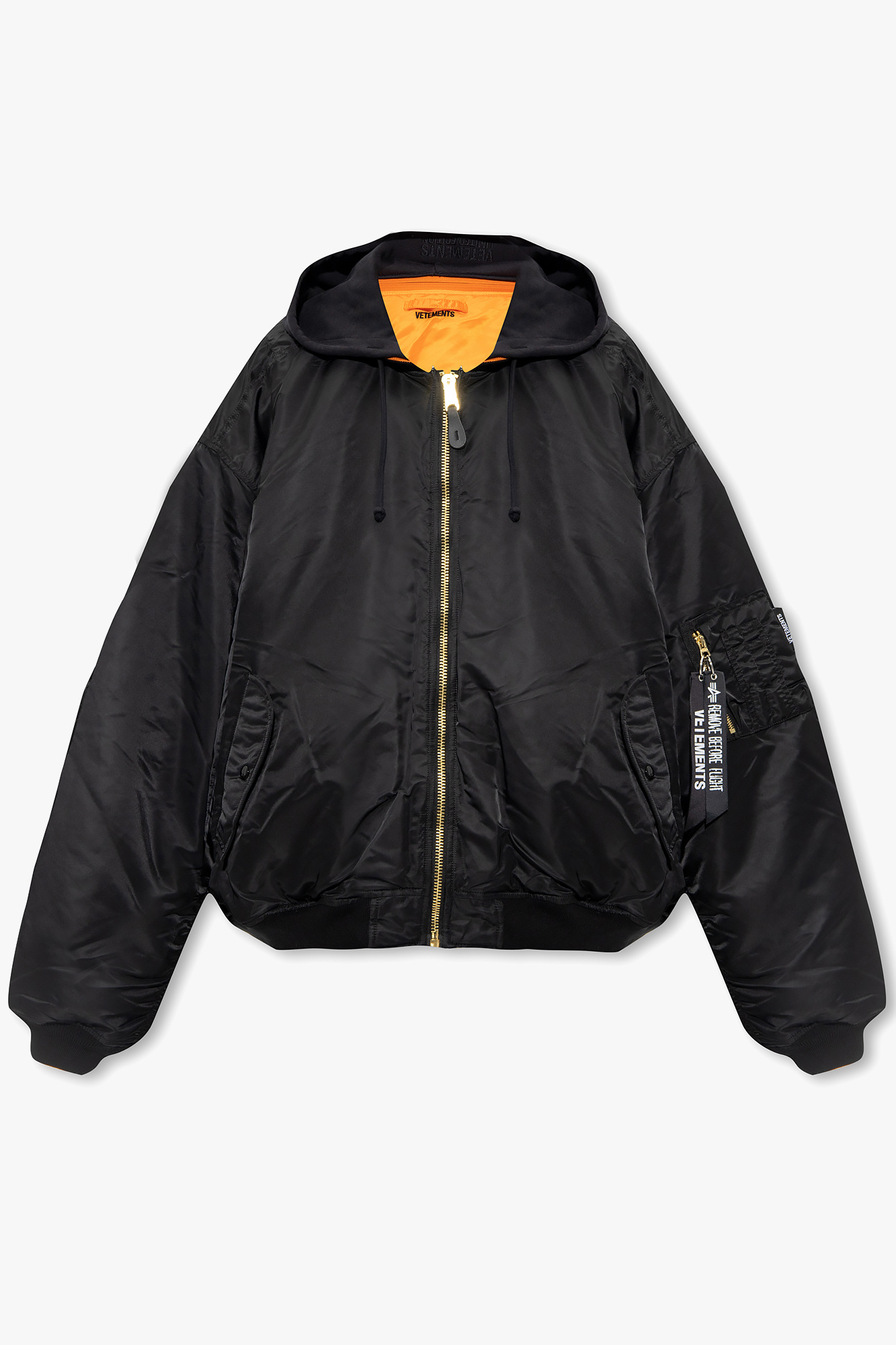 Vetements bomber sale black